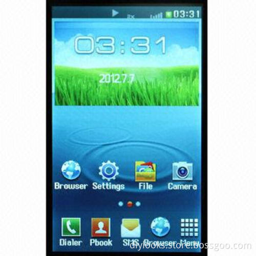 i9300 Black 4.0-inch Touchscreen Mobile Phone with Bluetooth and FM Functions